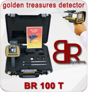 جهاز BR 100 T كاشف الذهب والبرونز والكهوف