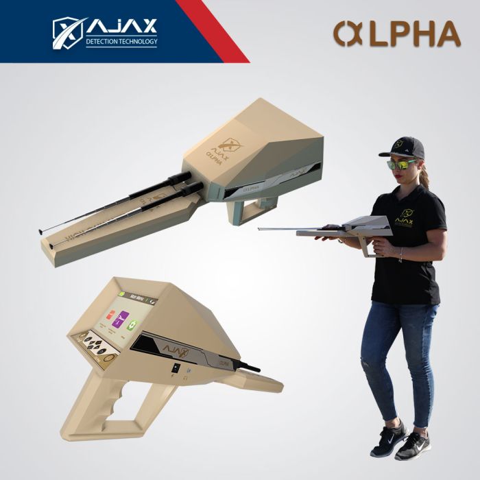 جهاز كشف الذهب والمعادن اجاكس الفا / Gold Detector Ajax Alpha 1
