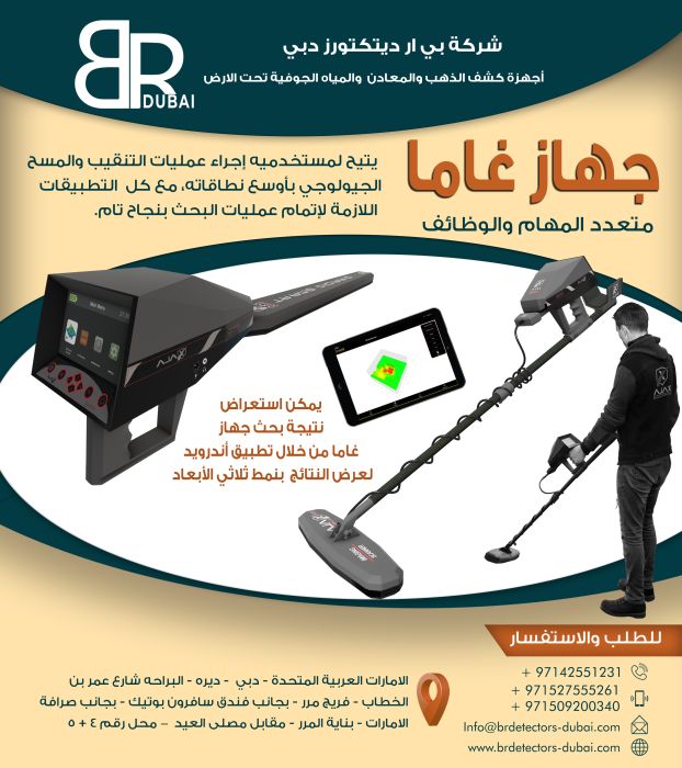 جهاز الكشف التصويري غاما من اجاكس / Ajax Gamma من شكرة بي ار ديتيكتورز في دبي 4